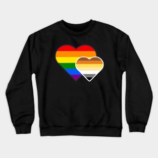 Bear Pride Double Heart Crewneck Sweatshirt